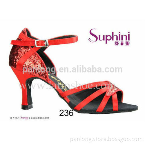 Sparkle Stylish Women High Heel Salsa Ballroom Dance Shoe